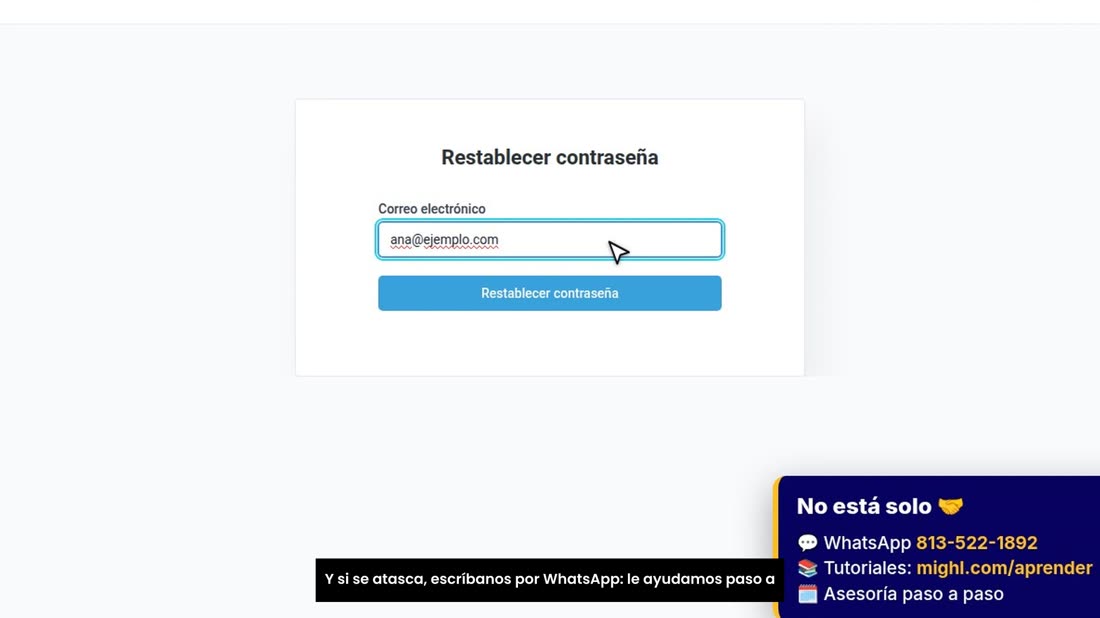 Y si se atasca, escríbanos por WhatsApp: le ayudamos paso a paso.