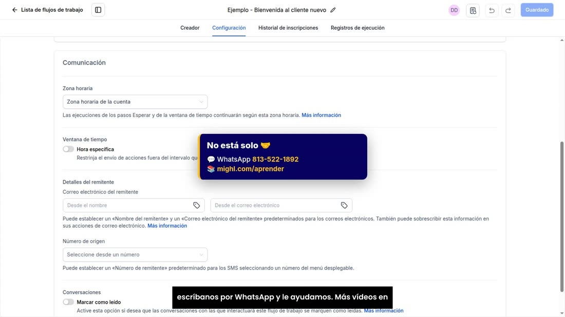 Y no está solo: si quiere una automatización a su medida, escríbanos por WhatsApp y le ayudamos. Más vídeos en mighl.com