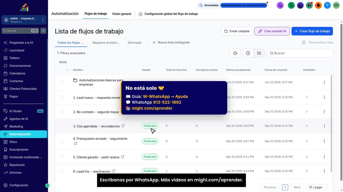 Y no está solo: tiene la guía completa en la ayuda de W-WhatsApp, y si quiere, se lo dejamos montado con usted. Escríban