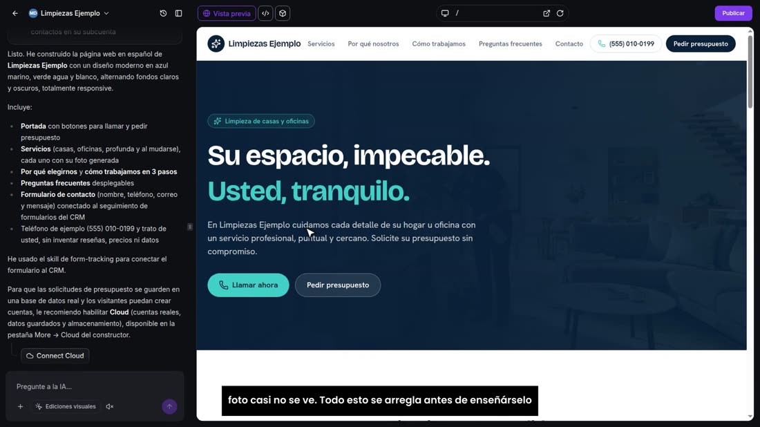 Fíjese también en la portada: la capa oscura es tanta que la foto casi no se ve. Todo esto se arregla antes de enseñárse