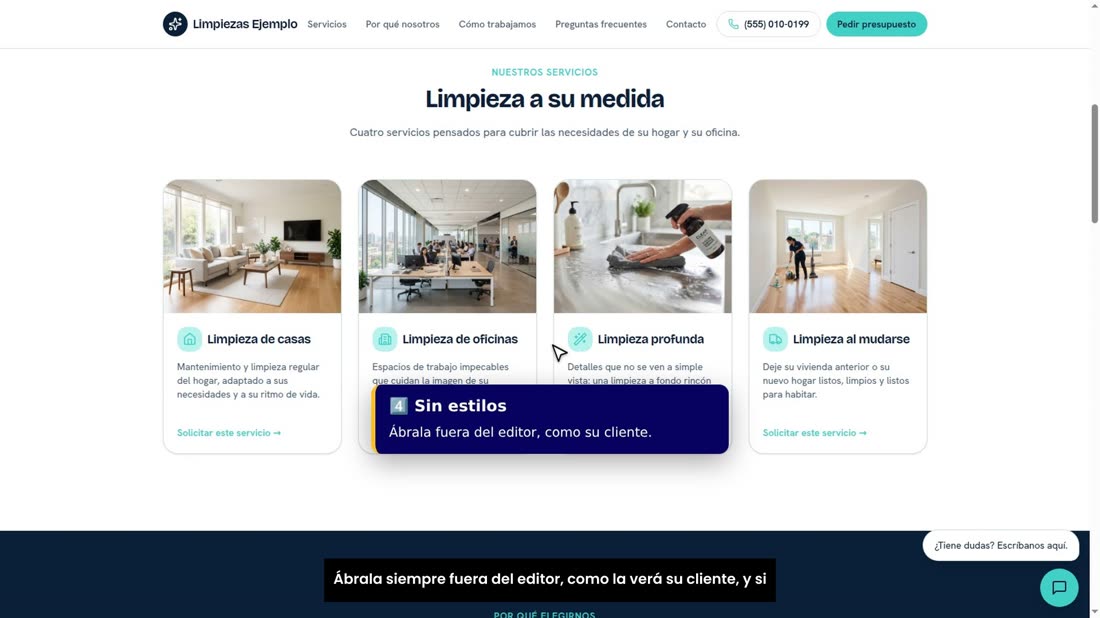 Error número cuatro: una página publicada sin su hoja de estilos. Nos pasó: salía texto suelto con iconos gigantes. Ábra