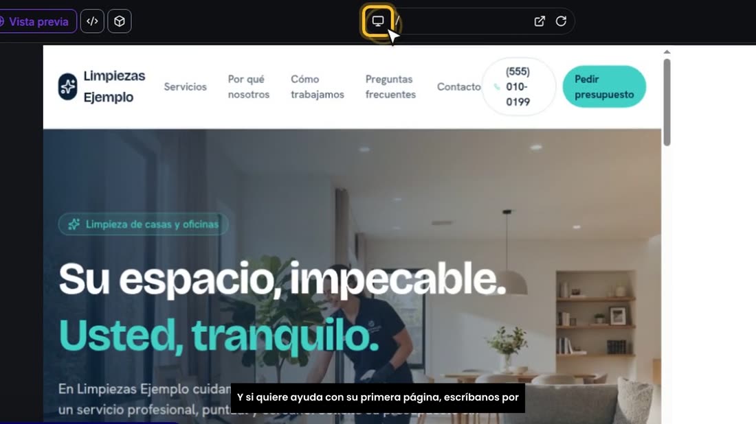 Y si quiere ayuda con su primera página, escríbanos por WhatsApp.