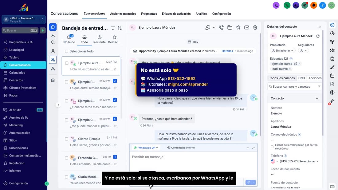 Y no está solo: si se atasca, escríbanos por WhatsApp y le ayudamos.
