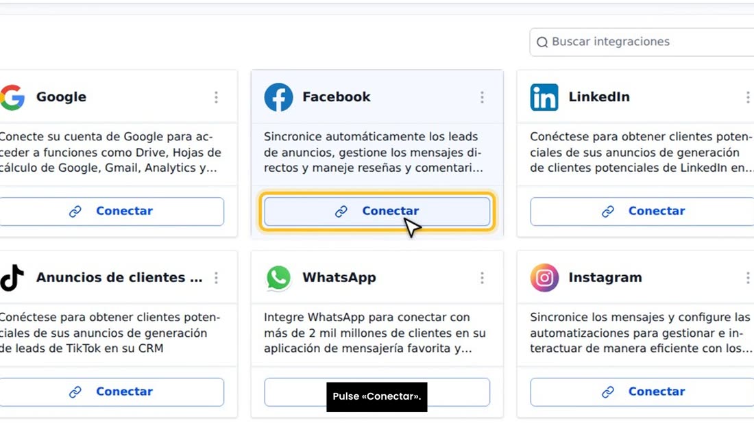 Pulse «Conectar».