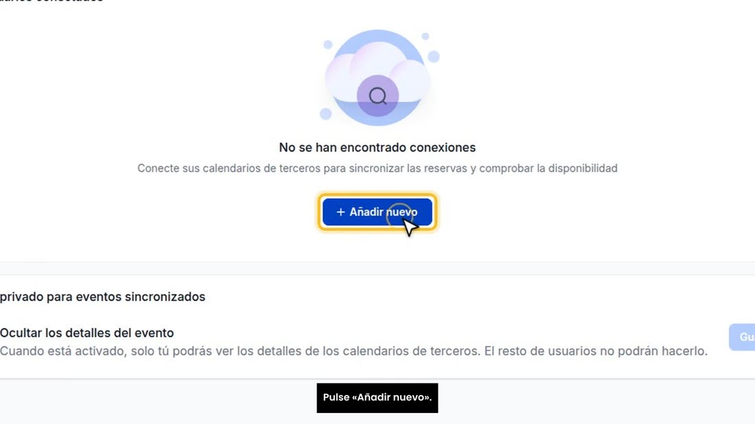 Pulse «Añadir nuevo».