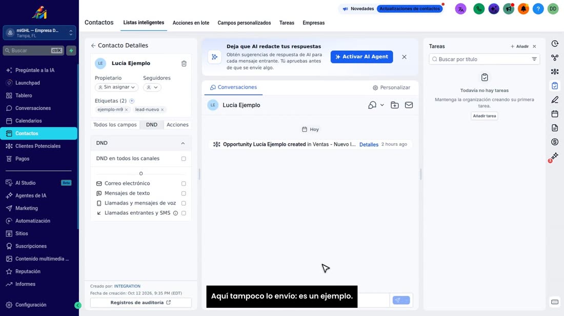 Aquí tampoco lo envío: es un ejemplo.