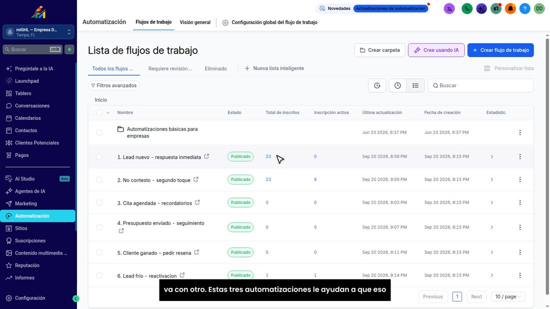 Cuando un cliente escribe y nadie le contesta, muchas veces se va con otro. Estas tres automatizaciones le ayudan a que 