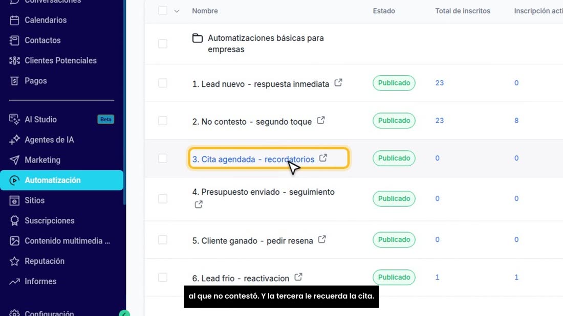 La primera contesta al momento. La segunda le escribe otra vez al que no contestó. Y la tercera le recuerda la cita.