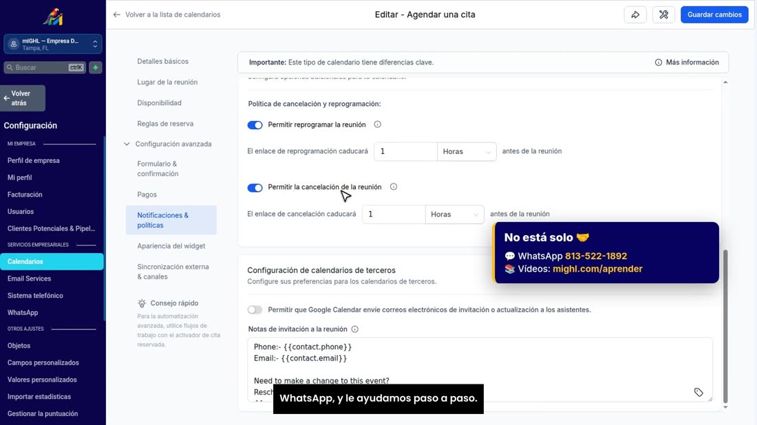 Si quiere que se lo dejemos todo a su medida, escríbanos por WhatsApp, y le ayudamos paso a paso.