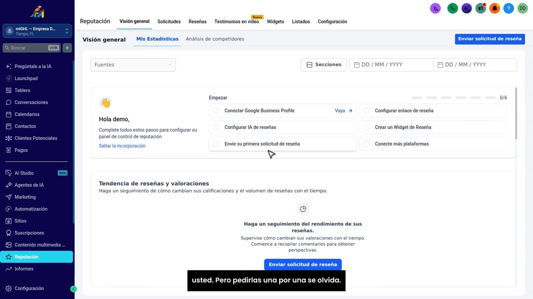 Las reseñas de Google ayudan a que un cliente nuevo confíe en usted. Pero pedirlas una por una se olvida.